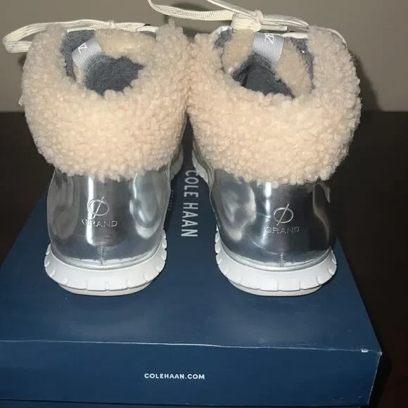 EUC Cole Haan Zero Grand Patent Leather Hiker Boot - Picture 7 of 12